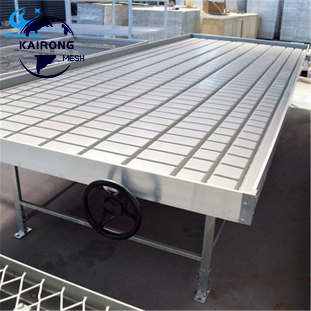 High Quality Removable Greenhouse Nursery Ebb Flow Growing Table System