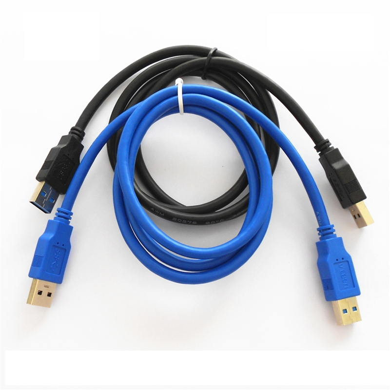 USB 3,0 кабель 60/80/100/150 см USB кабели Type A кабель со штыревыми соединителями на обоих концах для подключения USB3.0 кабель-удлинитель