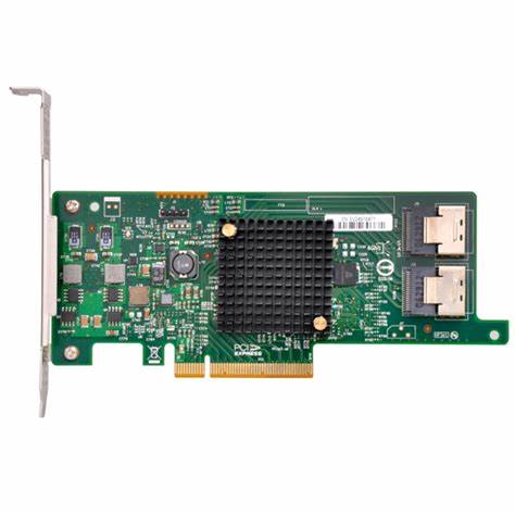 Для оригинальной дешевой б/у платы контроллера Broadcom 9217-4i4e HBA Raid LSISAS2308 PCIE3.0 8 PIN