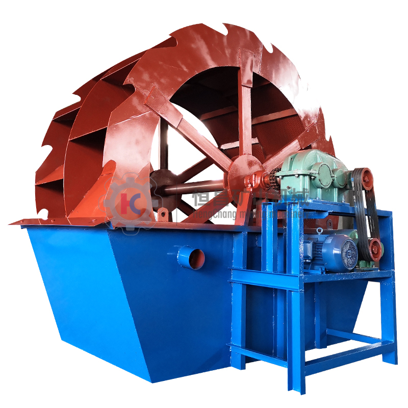Low Cost XS Series Wheel Sand Washer Sand Washing Machine Sale to Vietnam Sand Washing Plant