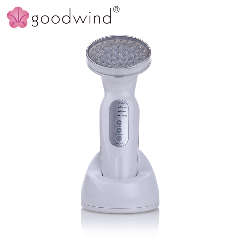 Home Personal Care Use Led Light Therapy Ultrasonic Face Firming Wrinkle Removal Massager