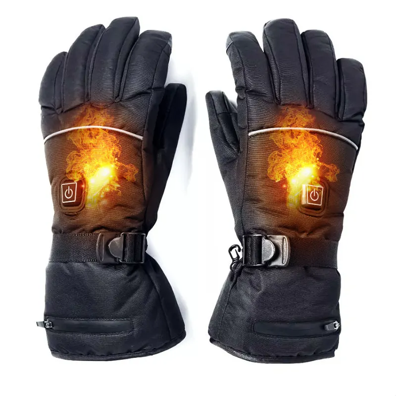 Benken Unisex Sports Thermal Warm Gloves Rechargeable Battery Powered USB Electric Heated Gloves