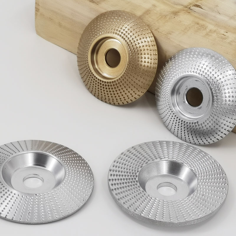 Qiye Angle Grinding Wheel Polishing Tungsten Carbide Wood Sanding Carving Shaping Disc For Grinder Woodworking power tool part