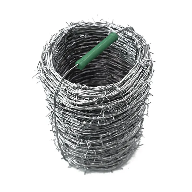 High Quality Barb Wire Price Per Roll / Galvanized Barbed Wire Farm Fence Factory Price