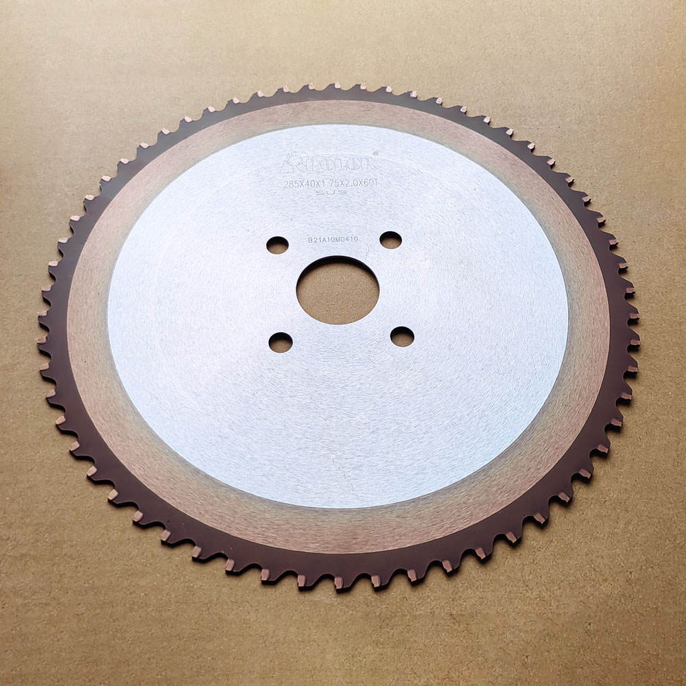 TCT Carbide Stainless Steel Roll Shear Sheet Metal Slitting Line Carbide Circular Saw Blade Stainless Steel and Iron Cutting