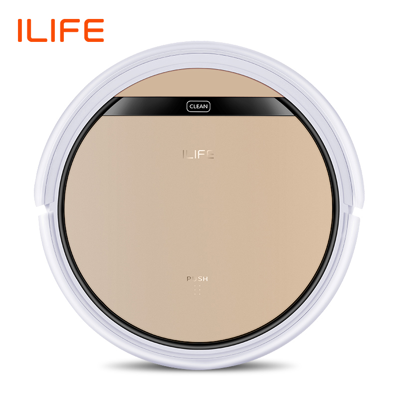 Робот-пылесос ILIFE V5S Pro для сухой и влажной уборки, автоматическое Мощное всасывание, ультратонкая дезинфекция, уборка шерсти животных и твердого пола
