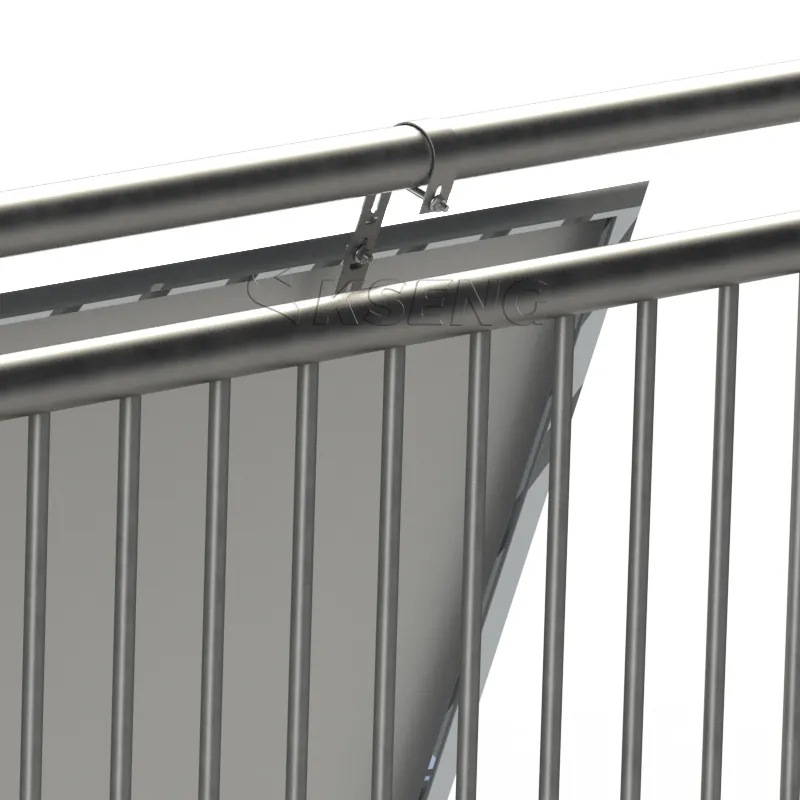 Stainless Steel J Mounting Bracket Holder Solar Hook Balcony Mount For Solar Panel System Kit
