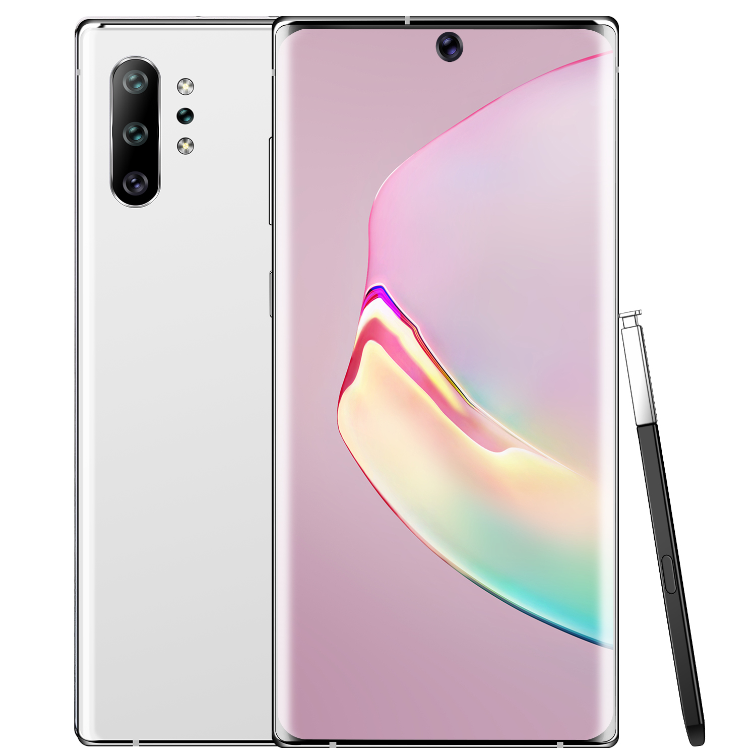 Новый Большой экран 6,8 дюйма note10 plus телефон 8G + 128G цифровые мобильные телефоны смартфон