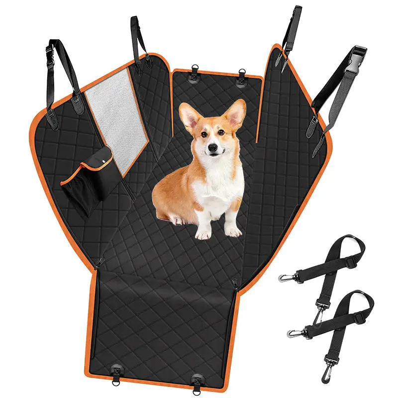 Wholesale waterproof pet backseat dog hammock car seat cover for back seat