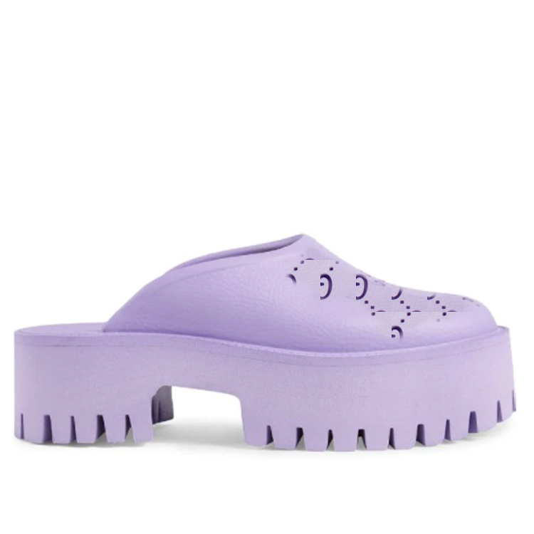 Guess name brand slippers Women's platform perforated G sandal ladies shoes and sandals clogs & mules bubble slippers clogs