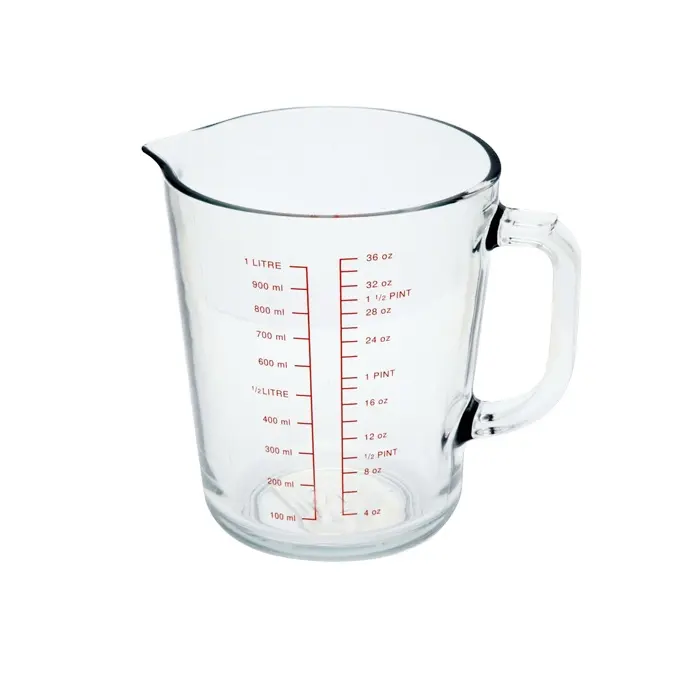 Scale measure kitchen borosilicate glass measuring beaker jug