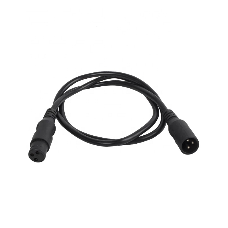 Dj Lighting Fixtures Dmx Cable Stage Power Dmx-512 Hybrid Cable Dmx Xlr Signal Power Microfono Male To Male Cavo Cables Dmx Gold