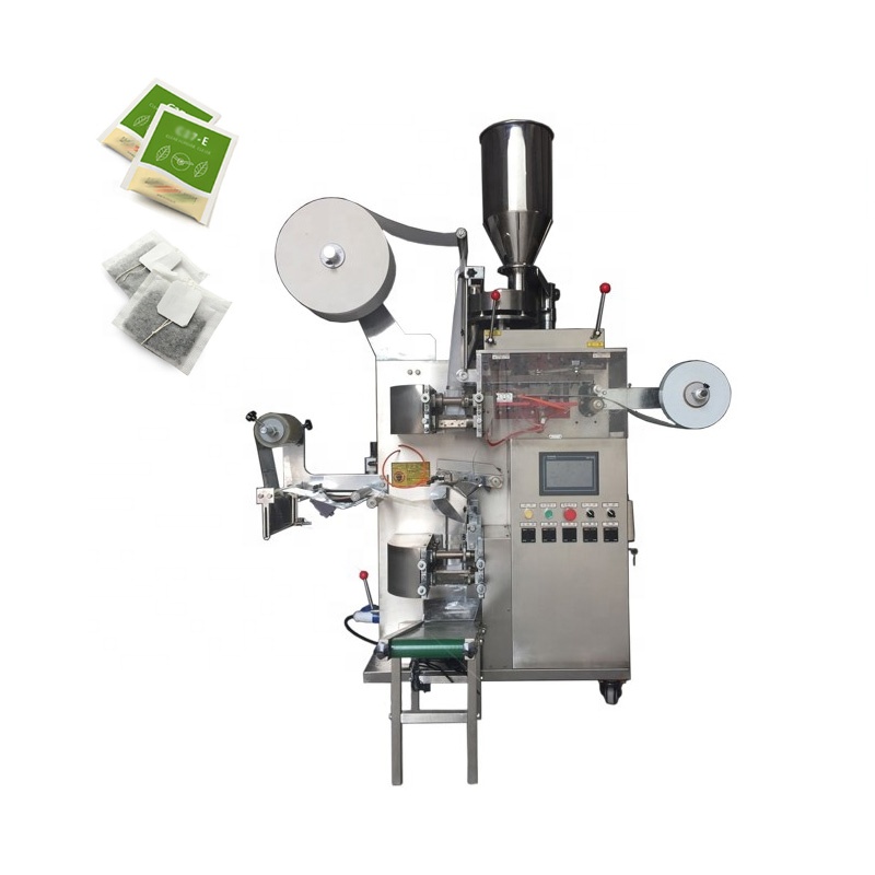 Automatic Double Chamber small tea bag filter paper tea powder sachet pouch packing machine