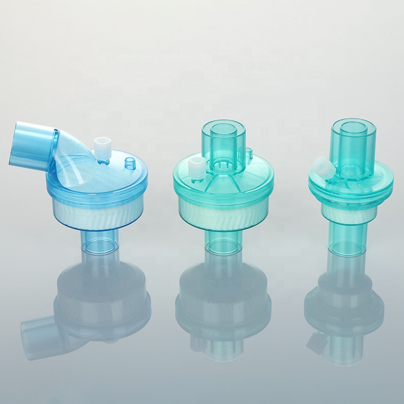disposable breathing system filters bacteria filter HME HMEF
