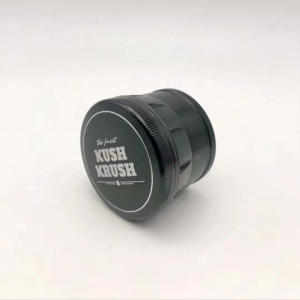 Алюминиевая дробилка для трав Kush Krush версии 2,0 63 мм, 4 части
