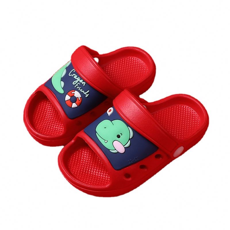 Summer Children's Slippers Boys And Girls Indoor Household Soft Bottom Non-Slip Cute Cartoon Infants Children Baby Clog Sandals