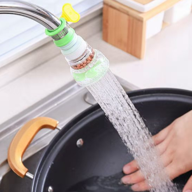 Кухонный водопроводный кран с фильтром и защитой от брызг, смеситель для душа, кухонный кран для раковины