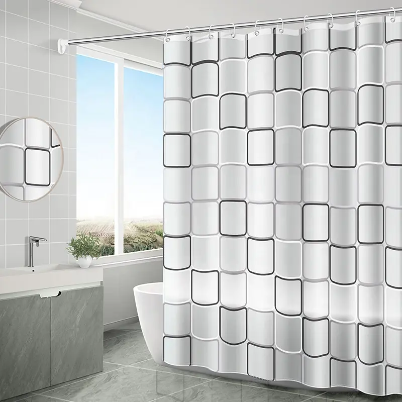 Modern Curtain Design,Hotel Room Bohemic Shower Curtains