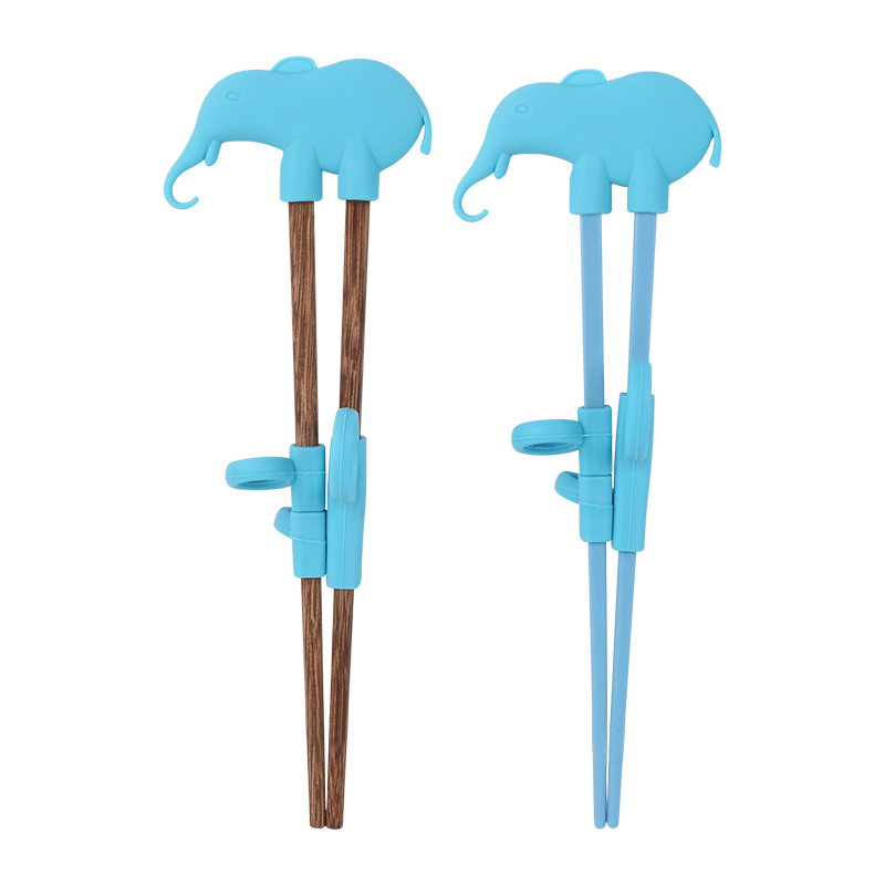 Hot Sale Baby Chopsticks Children Learning Cute Cartoon Accepted Customized OEM