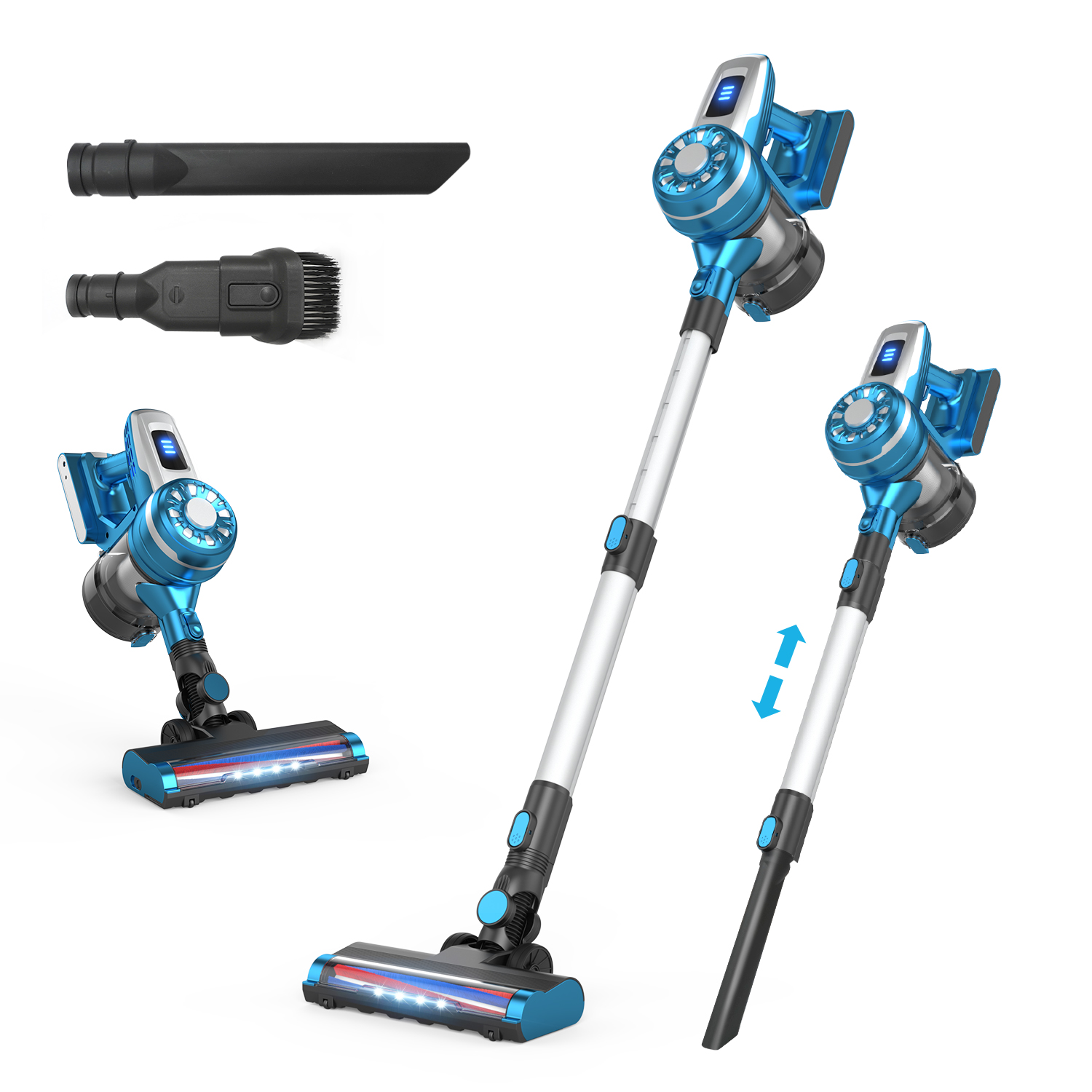 Handheld LJ-W10 Floor Carpet Vacuum Cleaners Wireless LANJI Portable Stick Cordless Handy Rechargeable Invictus Vacuum