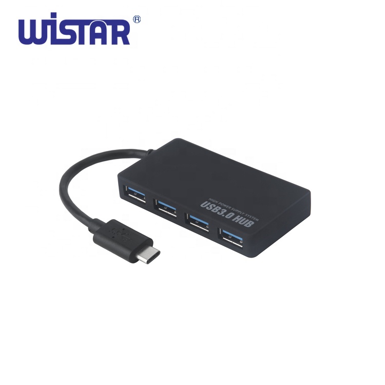 Wistar USB type c к usb hub 4 usb3.0 Женский концентратор