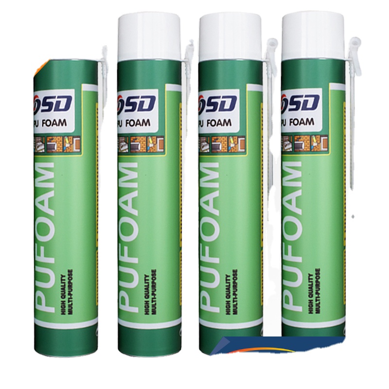 750ml polyurethane foam sealant pu expanding foam filler