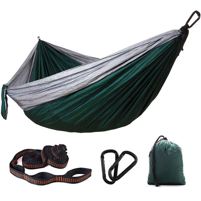 Manufacturer LOW MOQ Fast Delivery Custom Double and Single Travel Lightweight Outdoors Camping Hammock