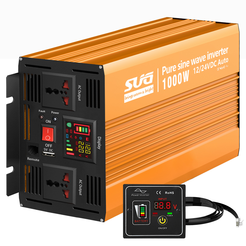 Power Inverter 500w 1000w Off-Grid Solar System Solar Power Inverter 12v 24v 48v