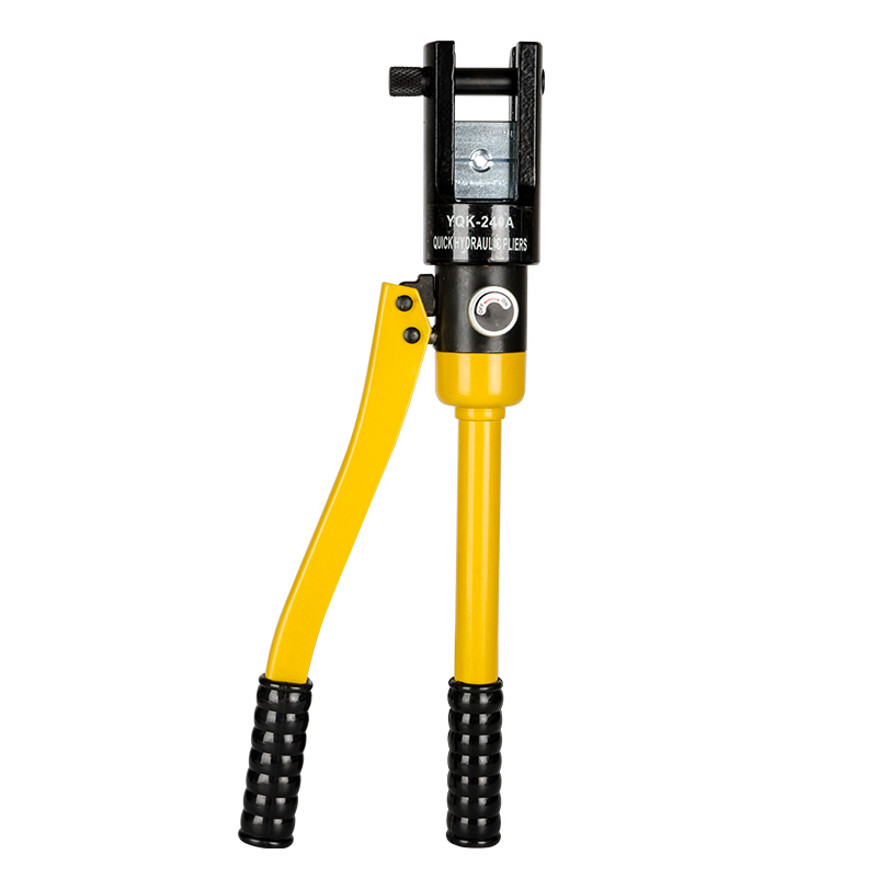 YQK-120 Hydraulic crimping tools yellow handles press cables Hydraulic Compression Tool