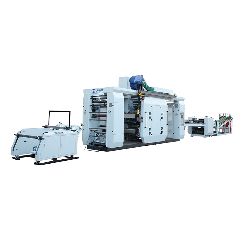 Wholesale High Productivity Bag Printing Non Woven Fabric Flexo Printing Machine 6 Color