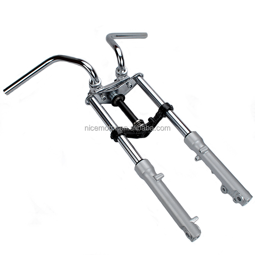 Front shock absorption disc brake handlebar Triple Tree Clamps Front monkey Z50 Q50 motorcycle Shock absorber scooter