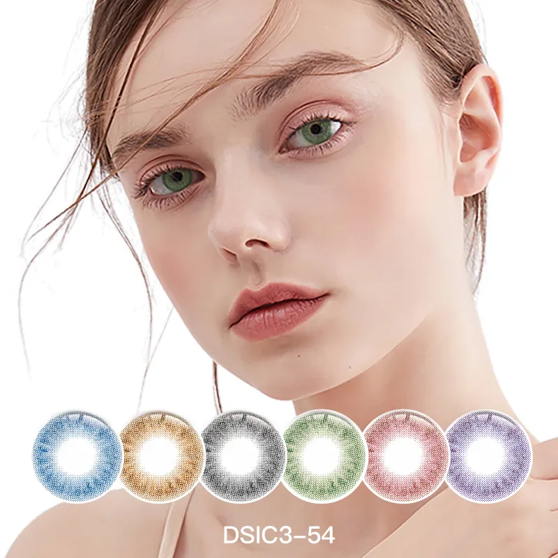 DSIC3-54 Miiemo Green Color Lens Hot Selling Color Contact Lens Wholesale Price Monthly Contact New Arrival