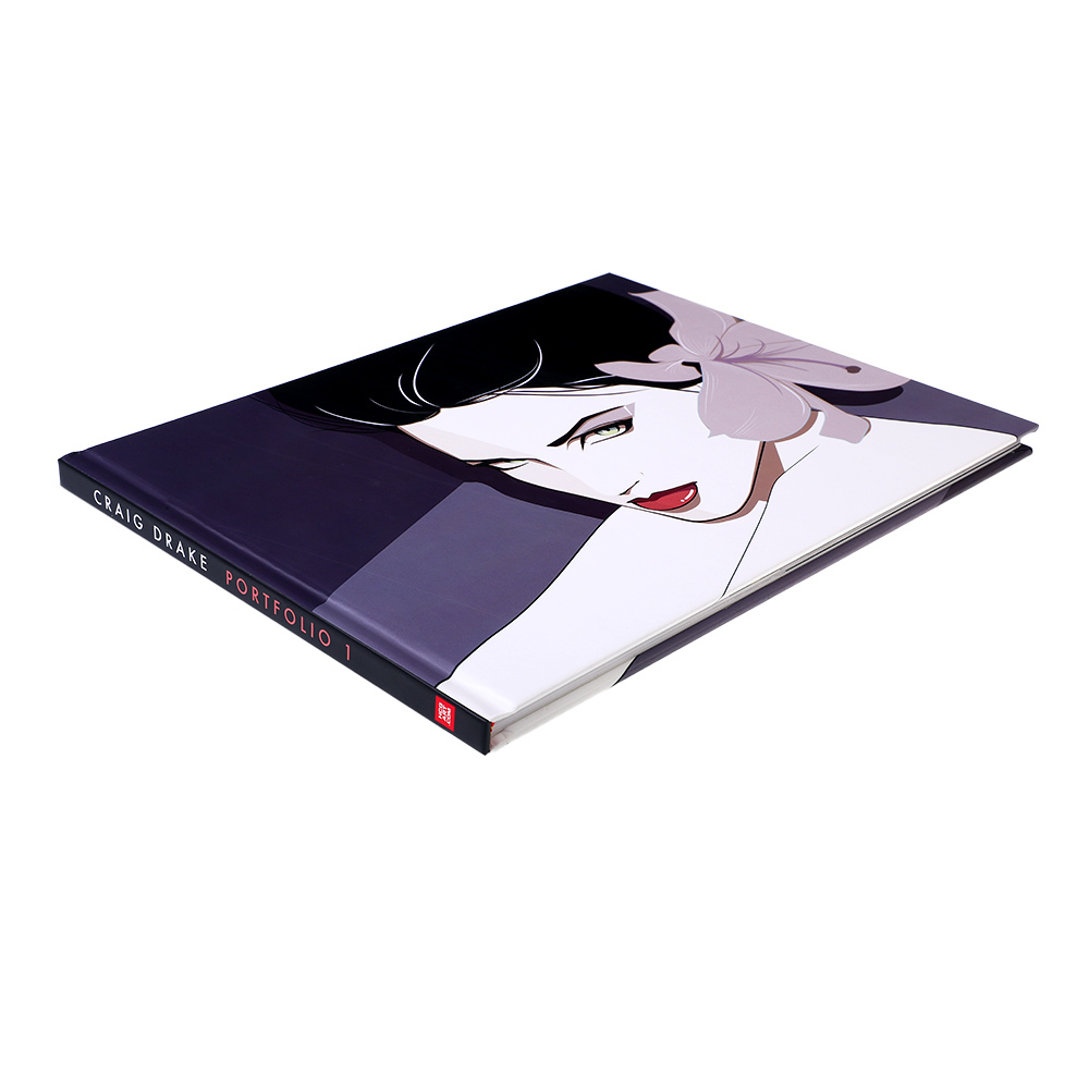 High grade art work photobook novel Illustrated book printing service hardcover