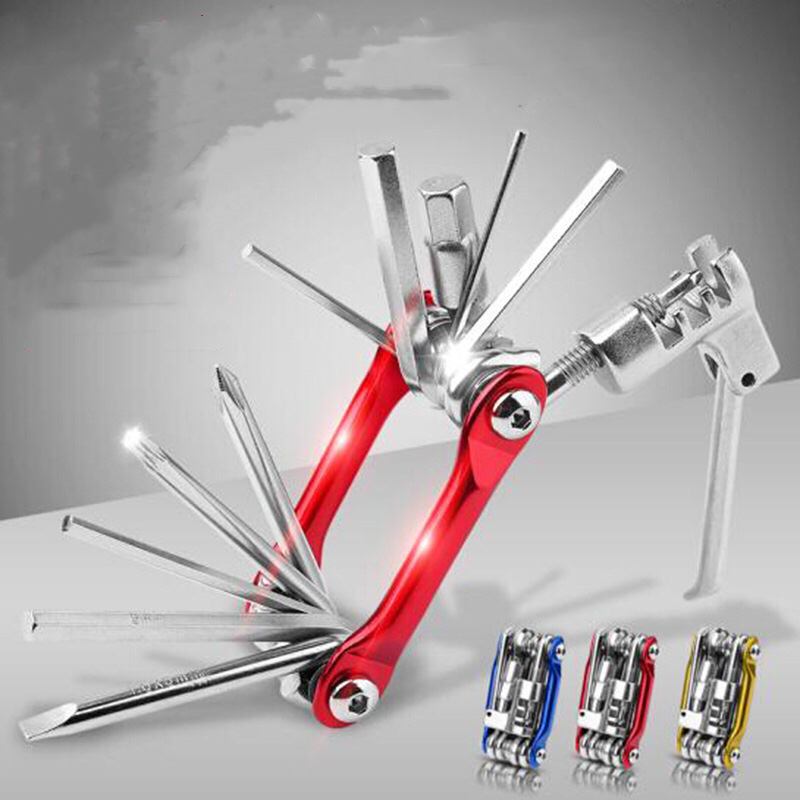 Amazon High Quality Outdoor Convenient Metal Bicycle Multi-Function Repair Bike Kit Tool