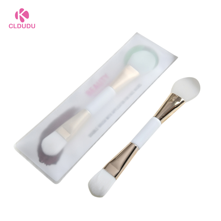 Professional Beauty Silicone DIY Facial Mask Brush Foundation Makeup Brush cosmetic spatula