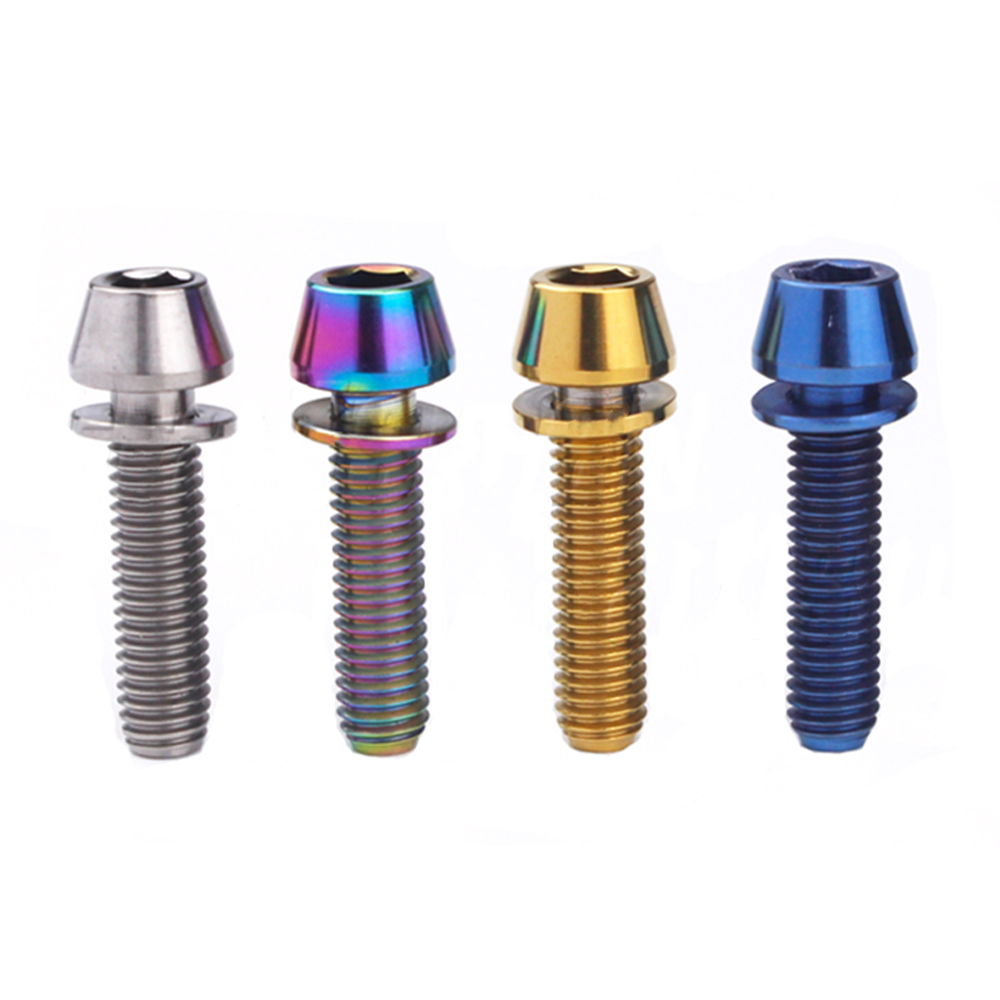 Torx фланец золото Baut настоящий титановый M8 M10 M12 Gr5 M6X30 мотоцикла титана болт Din по индивидуальному заказу M7--M12 Baut титана