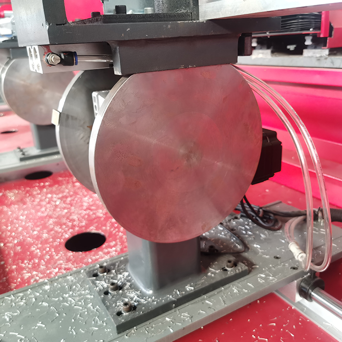Высокое качество Сверхмощный CNC алюминиевый профиль отрезной станок