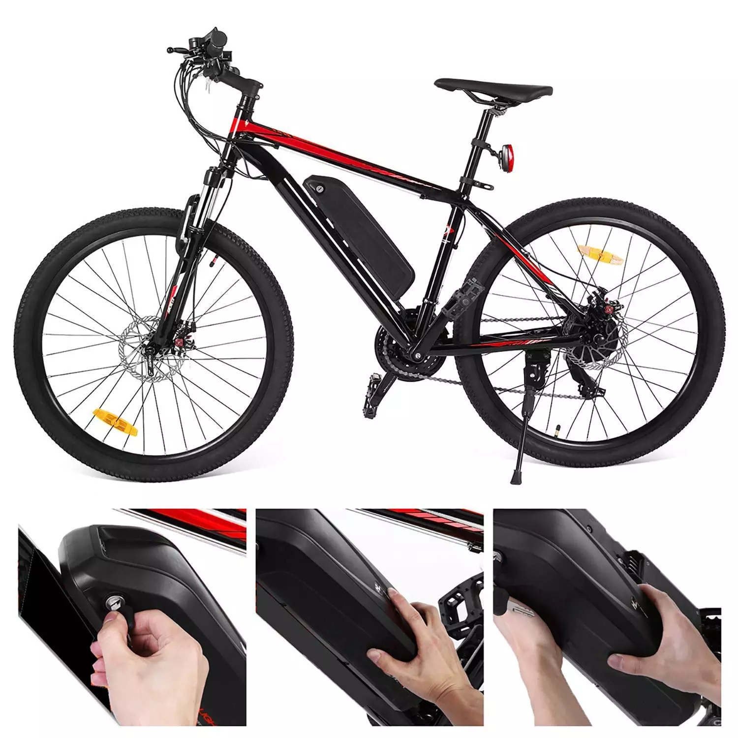 Hailong Lithium 36V 15Ah rechargeable Ebike bicycle battery pack with 5V USB port