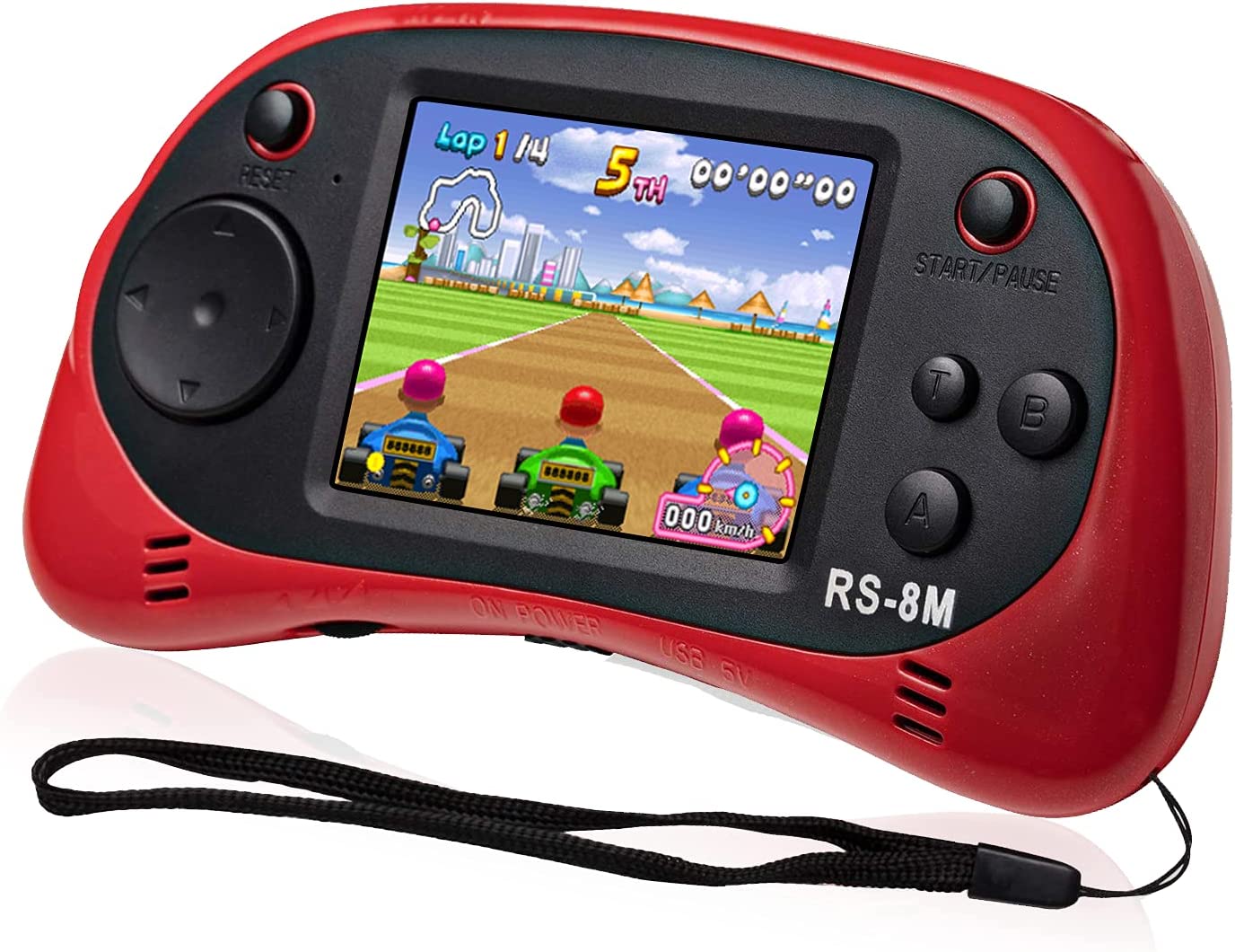 Дети Электронная портативная игровая консоль с 200 игр 16 бит 2,5 дюймов сенсорный экран мини ретро машина портативная игровая консоль