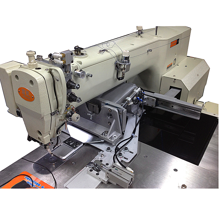 Full automatic feeding cap-visor sewing machine for cap-visor making