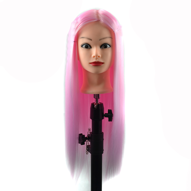 100% Real Hair Cosmetology Salon Practice Hairdresser Training Head American African Mannequin Mannequin Doll Head