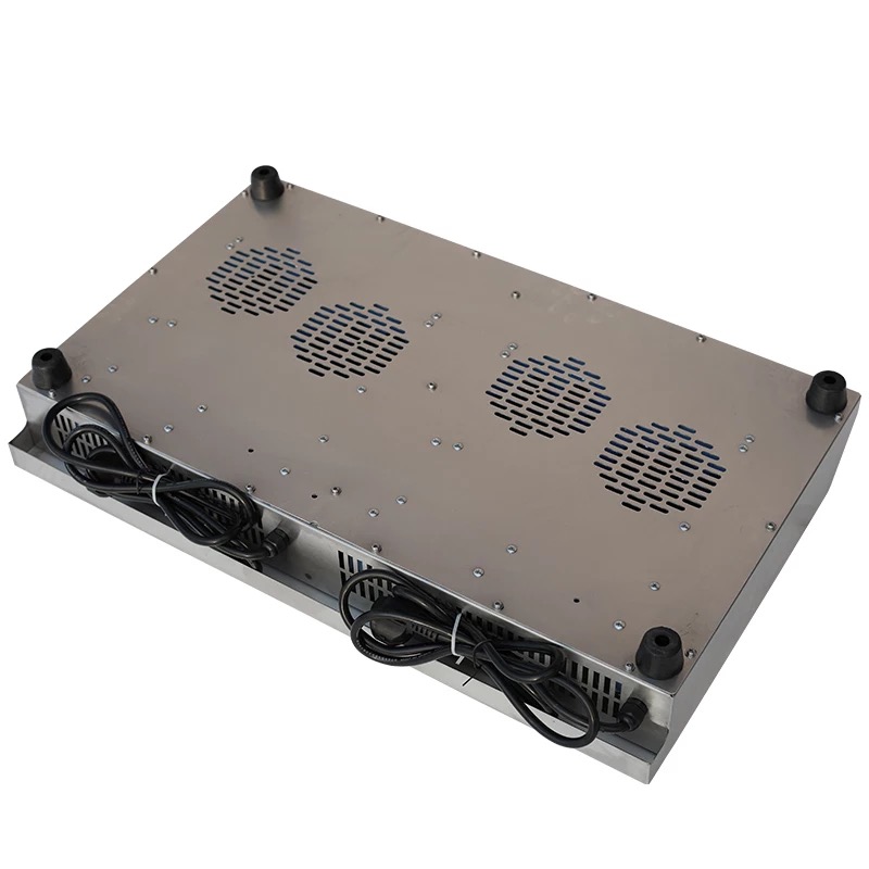 Фабричная поставка 220v Портативный двухместная горелка Коммерческая электрическая индукционная плита 3500 Вт для restaurance