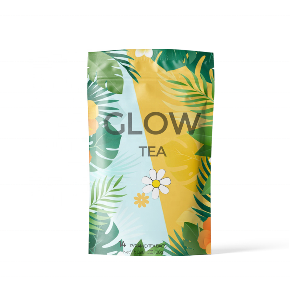 Wholesale Private Label 100% Organic Herbals Detox Skin Glow Tea