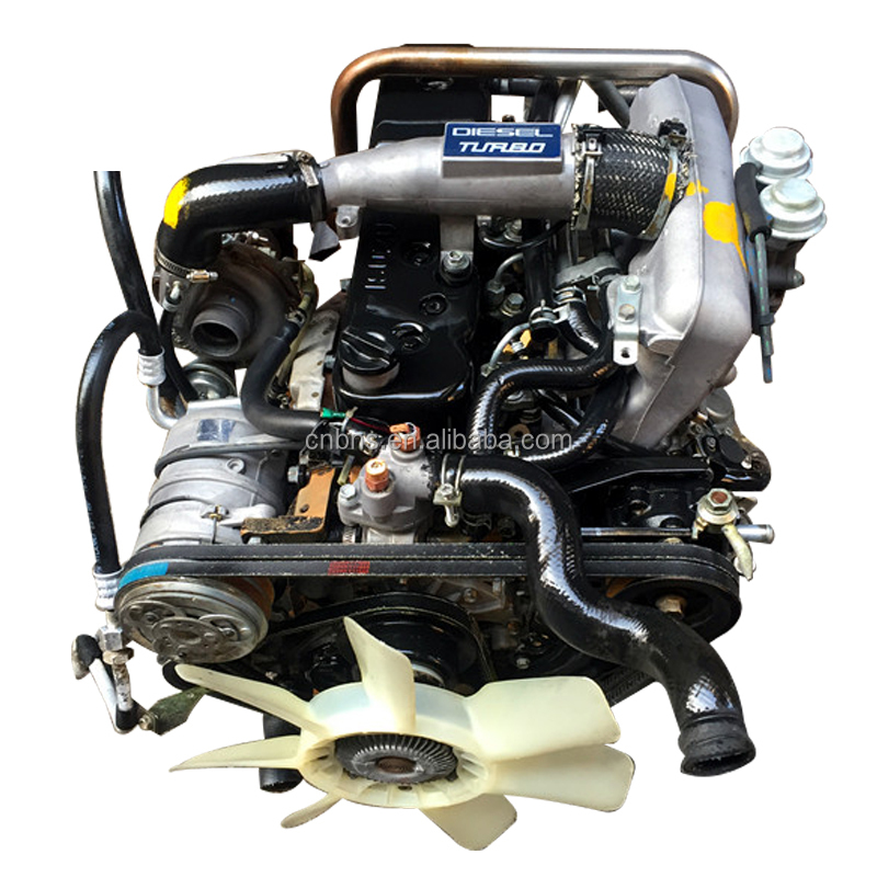 ISUZ-Used Pickup Motor, 4JB1t, 4JB1 2,8 T Turbo, 4 Cylinders, 105HP Engine для Sale