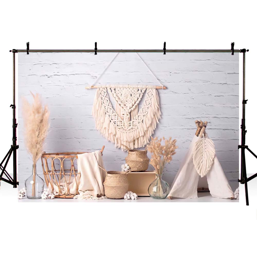 Baby Shower фонов Добро пожаловать для детской фотосъемки новорожденных портретный фон для фотостудии