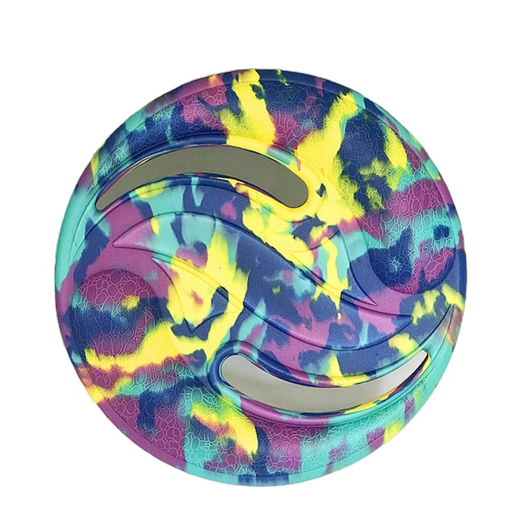 Wholesale ECO friendly outdoor sports play games rubber mini silicone flying disk for kids and old man and pet