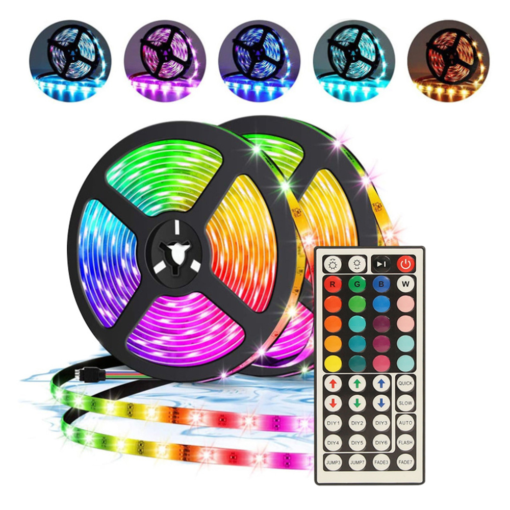 Инфракрасный пульт дистанционного управления 5050SMD, Светодиодная лента RGB, 5 метров, 44 клавиши