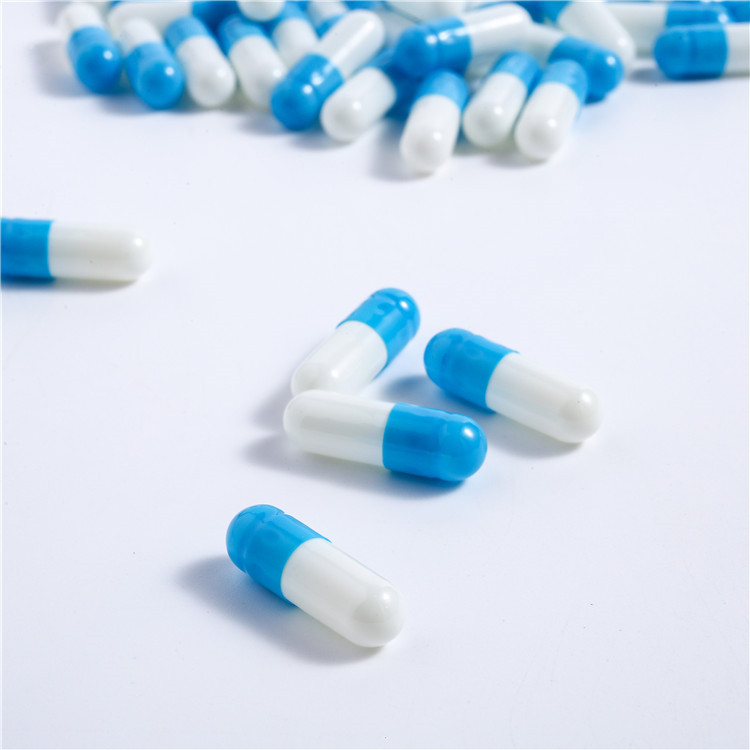 Medical grade 4 / 5 size bulk mini colonic coating empty gelatin capsule shell for middle east