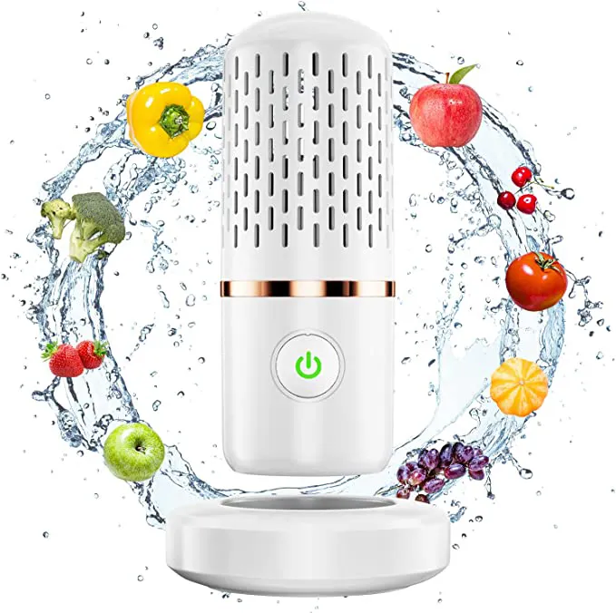 Fruits Vegetables, Rice,meats Aquapur Fruit Cleaner Device Fruit Food Purifier OEM Gua Non Electric Washing Machine Ozono Wash
