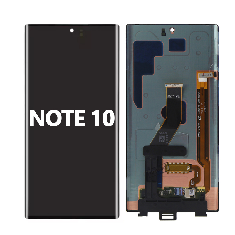 ЖК-экран для samsung note 10 plus, дисплей с сенсорным экраном в сборе, оригинальная замена, дигитайзер, запчасти для ремонта телефонов